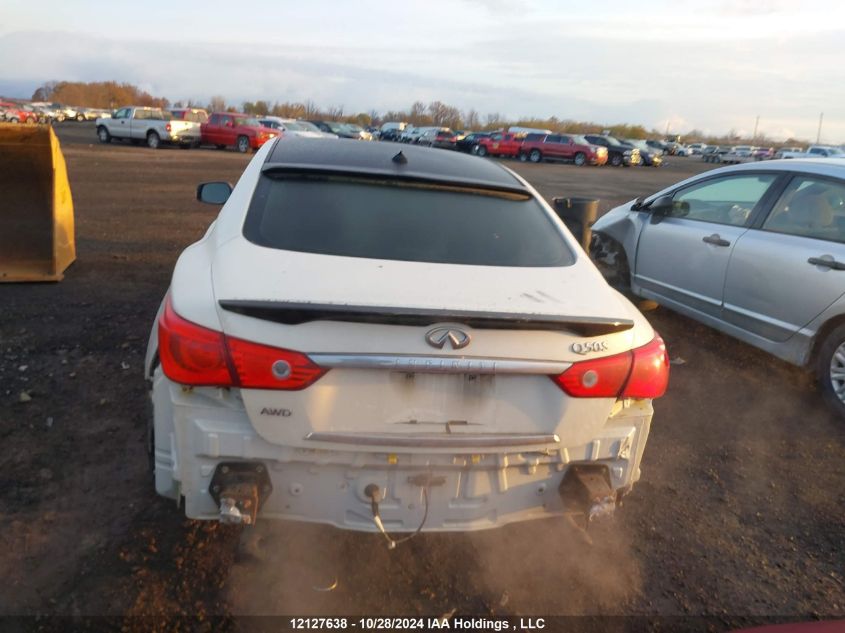 2016 Infiniti Q50 VIN: JN1EV7AR6GM341163 Lot: 12127638