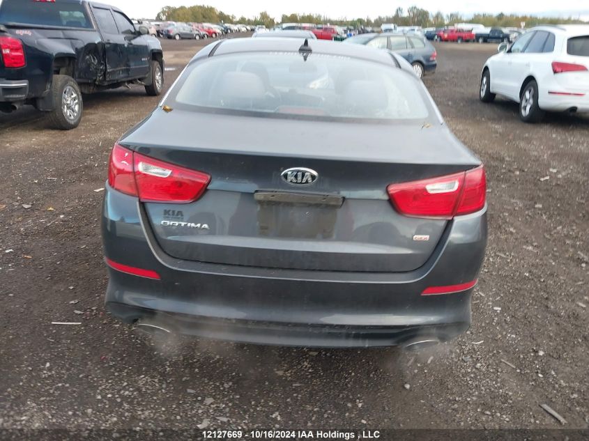 2014 Kia Optima VIN: KNAGM4A72E5505521 Lot: 12127669