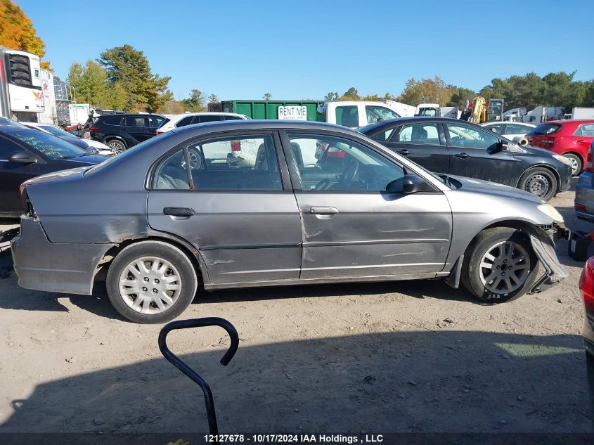 2004 Honda Civic VIN: 2HGES16684H937361 Lot: 12127678