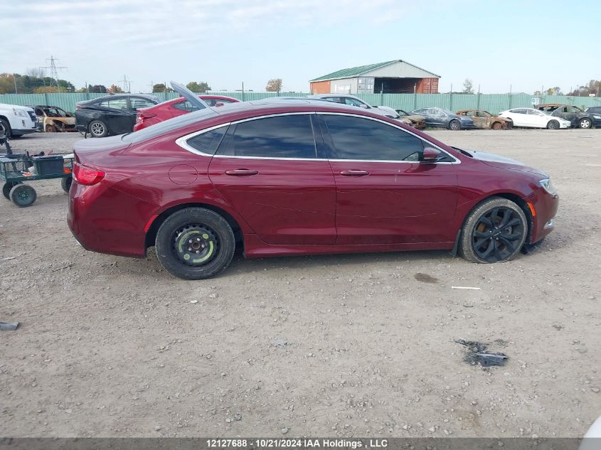 2016 Chrysler 200 C VIN: 1C3CCCCG8GN139776 Lot: 12127688