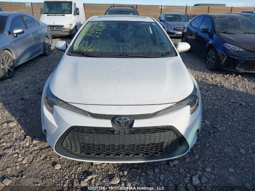 2020 Toyota Corolla Le VIN: 5YFBPRBE2LP096984 Lot: 12127730