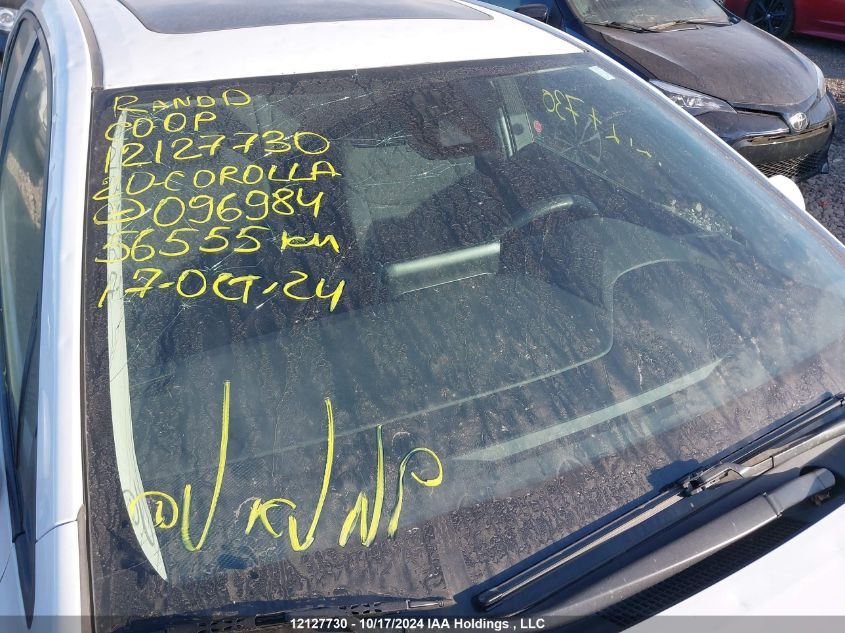 2020 Toyota Corolla Le VIN: 5YFBPRBE2LP096984 Lot: 12127730