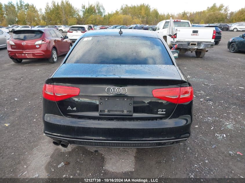 2013 Audi A4 VIN: WAUFFCFL8DN047729 Lot: 12127738