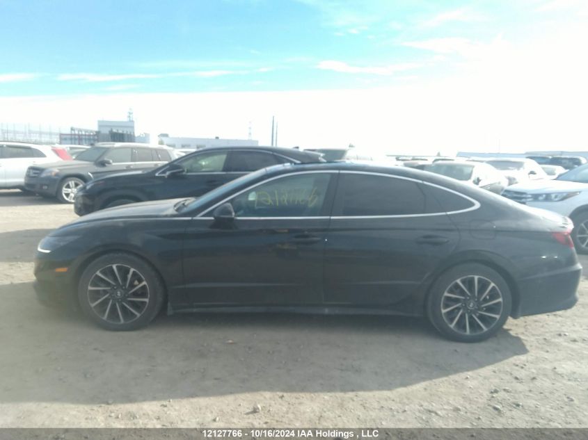 2020 Hyundai Sonata Ultimate VIN: 5NPEH4J2XLH016378 Lot: 12127766