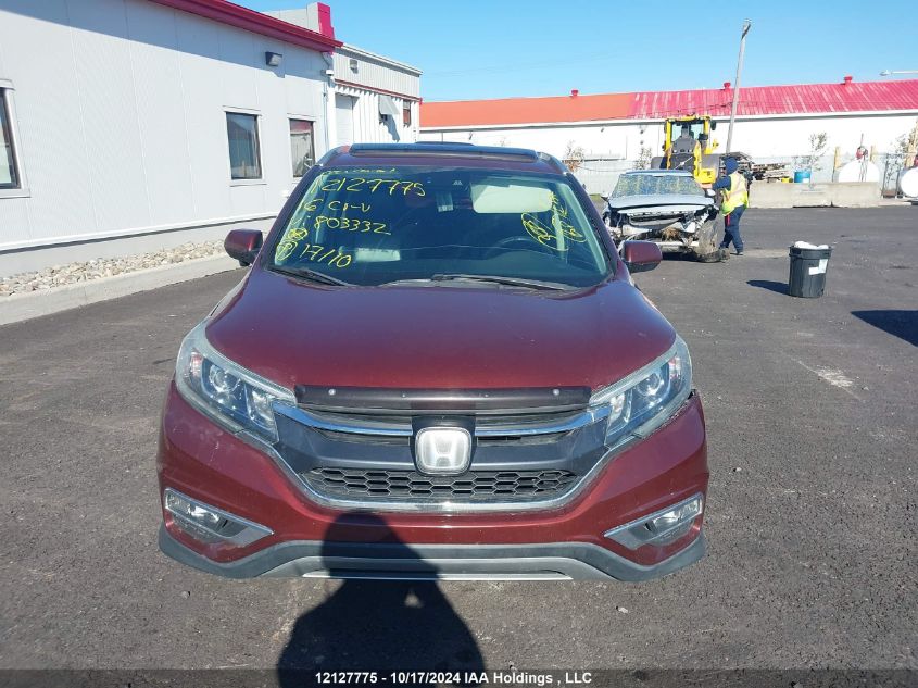 2016 Honda Cr-V VIN: 5J6RM4H95GL803332 Lot: 12127775