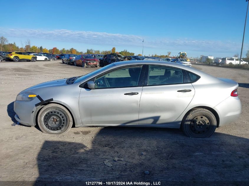 2013 Dodge Dart Se/Aero VIN: 1C3CDFAA9DD221711 Lot: 12127796