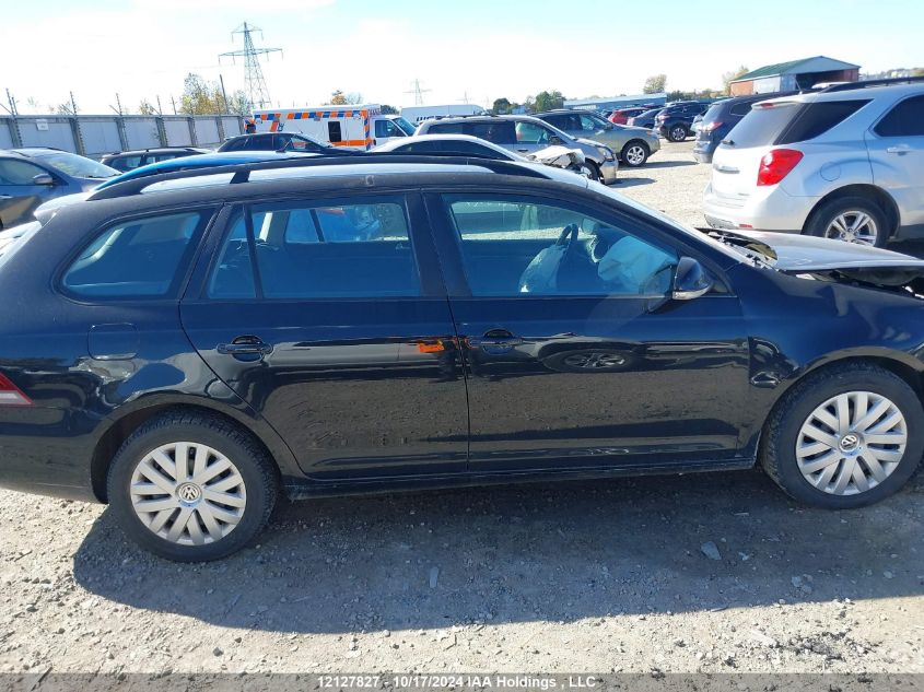 2014 Volkswagen Golf Wagon VIN: 3VWPL7AJ8EM606282 Lot: 12127827