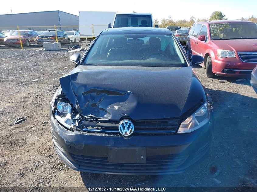 2015 Volkswagen Golf VIN: 3VW117AU6FM053901 Lot: 12127832