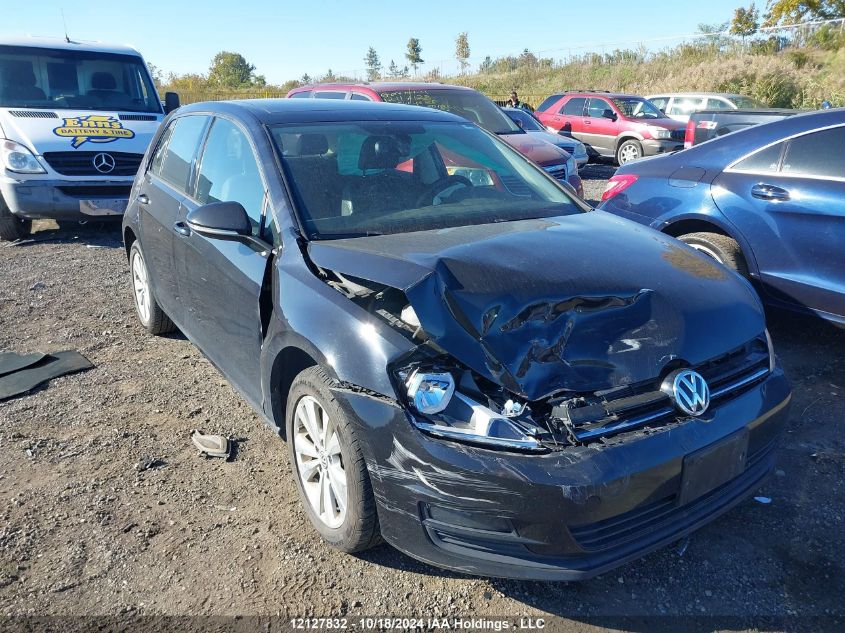 2015 Volkswagen Golf VIN: 3VW117AU6FM053901 Lot: 12127832