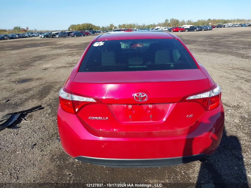 2016 Toyota Corolla L/Le/Le Pls/Prm/S/S Pls VIN: 2T1BURHE4GC738420 Lot: 12127837