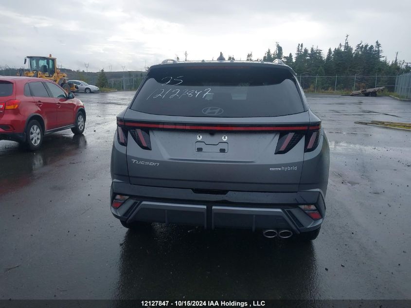 2025 Hyundai Tucson Hybrid N-Line VIN: KM8JCDD11SU253941 Lot: 12127847