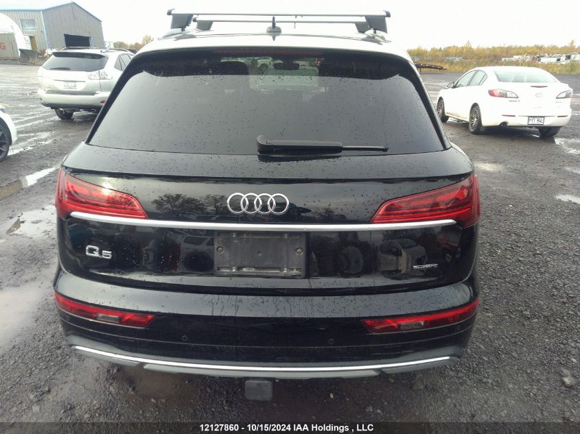 2023 Audi Q5 Komfort 45 VIN: WA1AAAFY4P2077953 Lot: 12127860