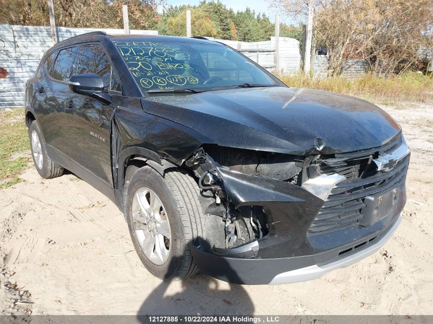 2020 Chevrolet Blazer VIN: 3GNKBHR43LS705371 Lot: 12127885