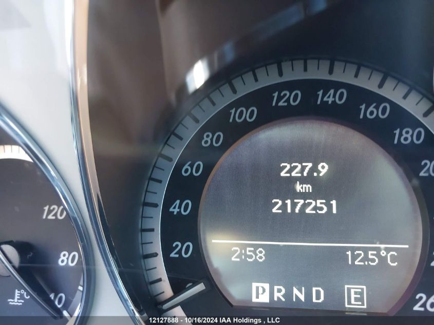 2011 Mercedes-Benz C-Class VIN: WDDGF8BB4BA482095 Lot: 12127888