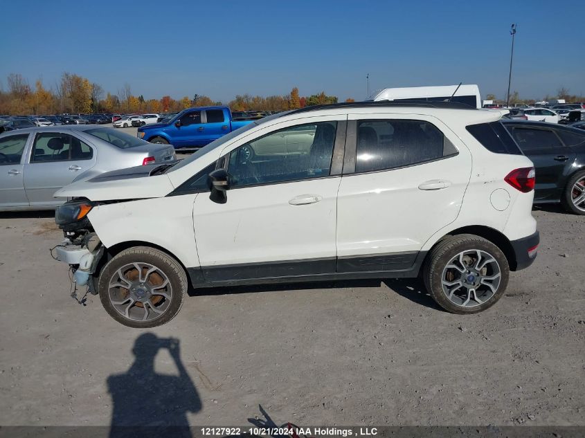 2019 Ford Ecosport Ses VIN: MAJ6S3JL2KC272748 Lot: 12127922