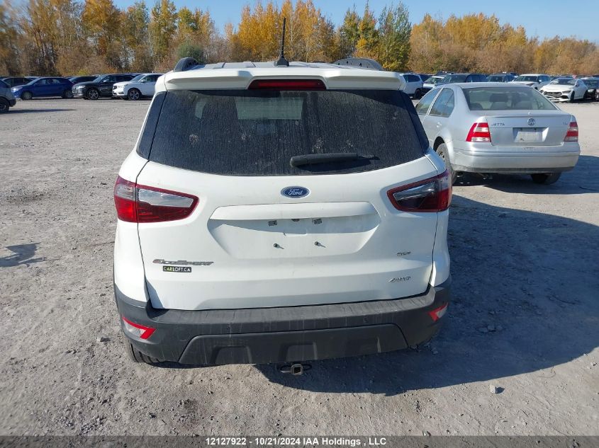 2019 Ford Ecosport Ses VIN: MAJ6S3JL2KC272748 Lot: 12127922