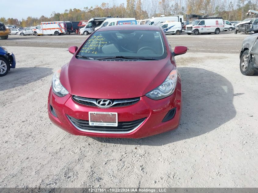 2013 Hyundai Elantra Gls/Limited VIN: 5NPDH4AE2DH364201 Lot: 12127951