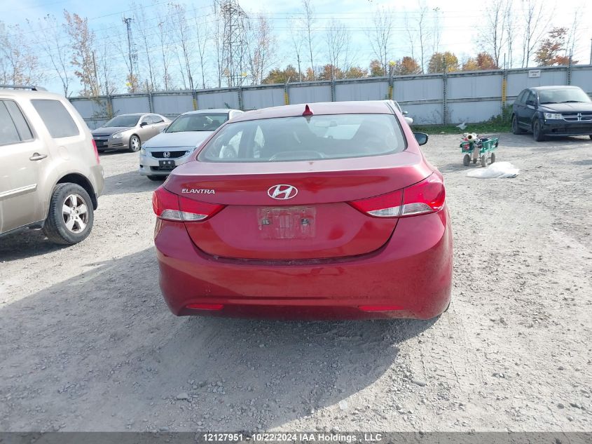 2013 Hyundai Elantra Gls/Limited VIN: 5NPDH4AE2DH364201 Lot: 12127951