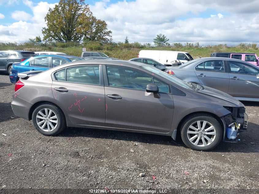 2012 Honda Civic Sdn VIN: 2HGFB2F51CH049633 Lot: 12127967