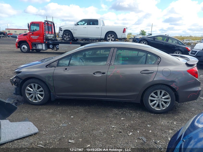 2012 Honda Civic Sdn VIN: 2HGFB2F51CH049633 Lot: 12127967