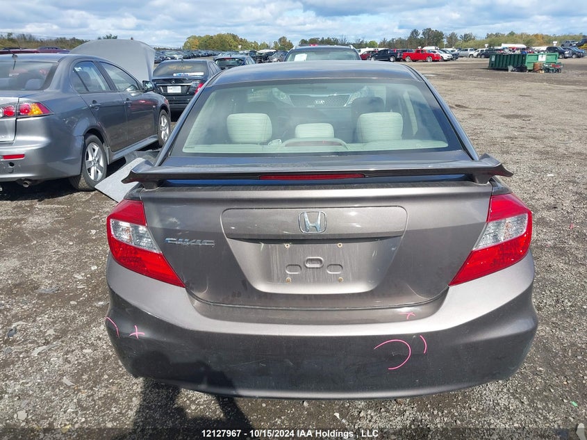 2012 Honda Civic Sdn VIN: 2HGFB2F51CH049633 Lot: 12127967