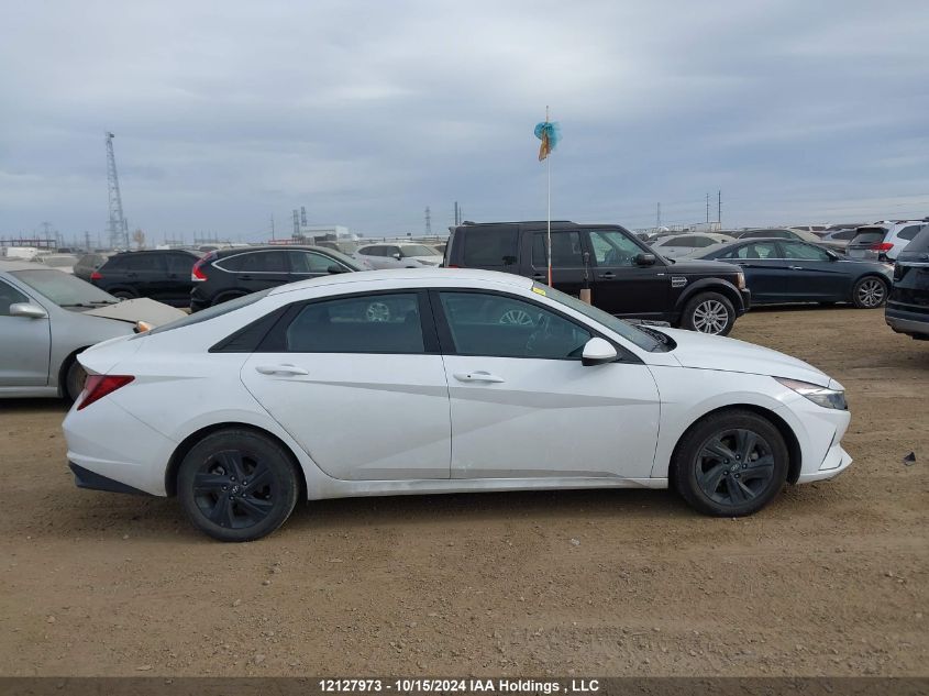 2022 Hyundai Elantra Preferred Ivt VIN: KMHLM4AG0NU341303 Lot: 12127973