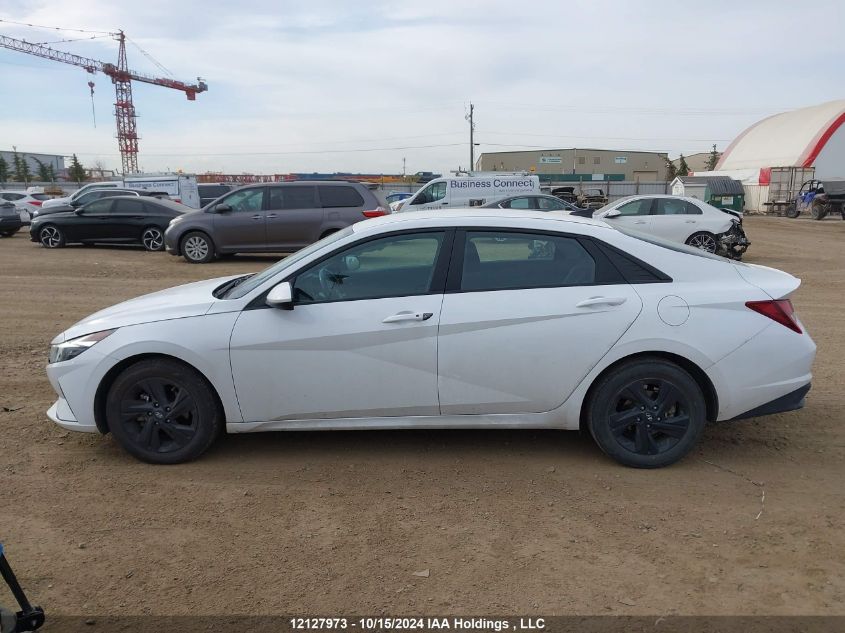 2022 Hyundai Elantra Preferred Ivt VIN: KMHLM4AG0NU341303 Lot: 12127973