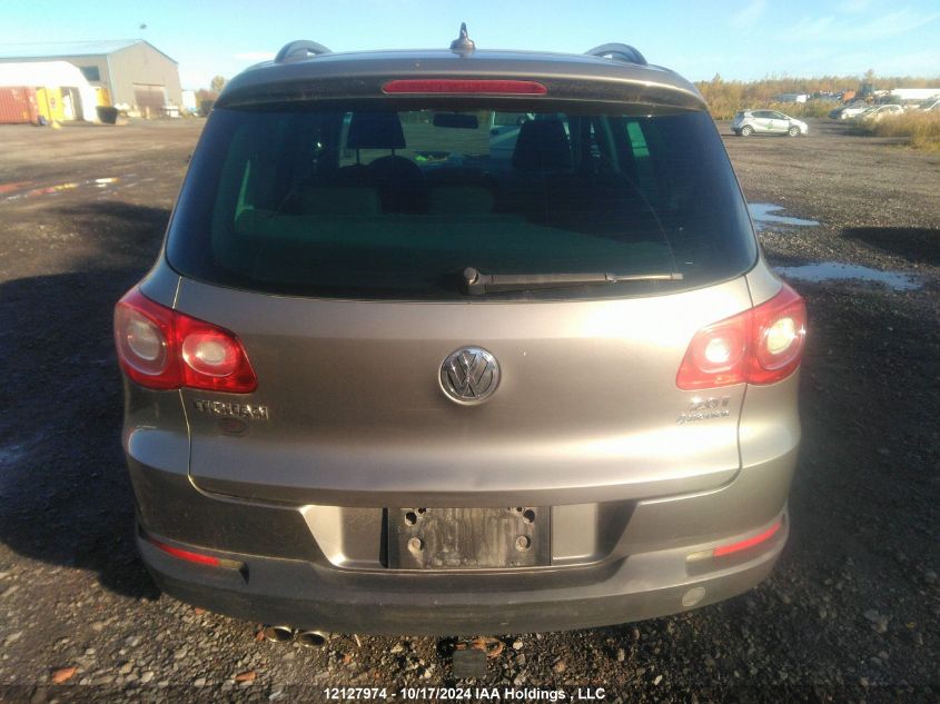 2010 Volkswagen Tiguan Se/Sel VIN: WVGBV7AX7AW536629 Lot: 12127974