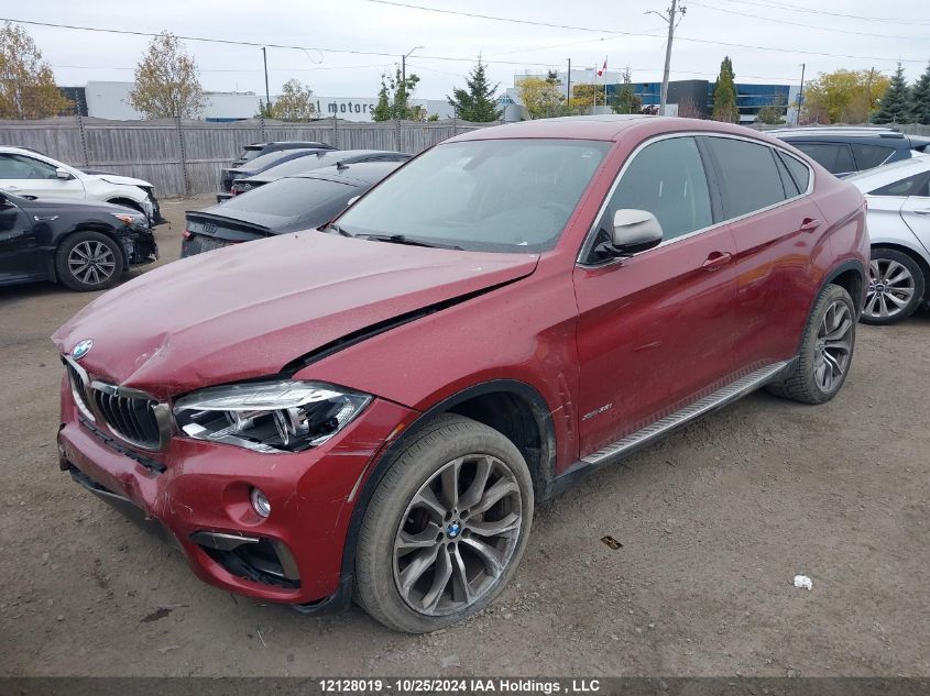 2015 BMW X6 VIN: 5UXKU2C59F0F95974 Lot: 12128019