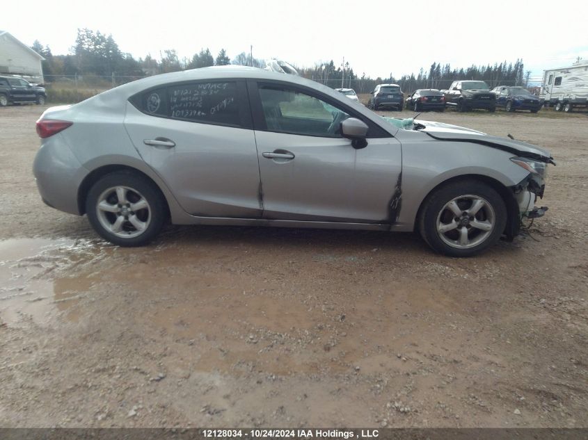 2014 Mazda Mazda3 VIN: 3MZBM1U71EM117176 Lot: 12128034