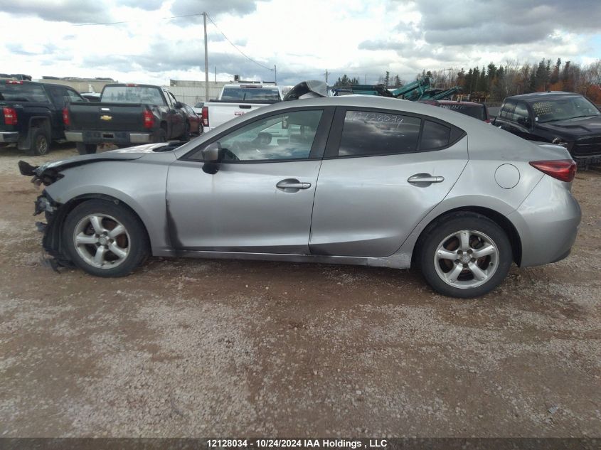 2014 Mazda Mazda3 VIN: 3MZBM1U71EM117176 Lot: 12128034