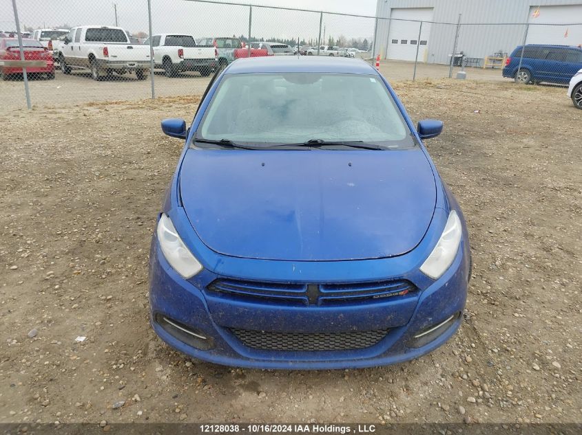 2013 Dodge Dart Sxt VIN: 1C3CDFBA4DD201641 Lot: 12128038