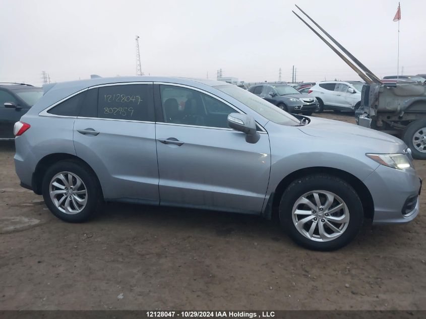 2016 Acura Rdx VIN: 5J8TB4H32GL802959 Lot: 12128047