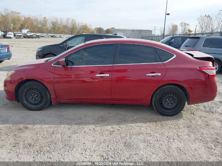 2013 Nissan Sentra VIN: 3N1AB7AP6DL720787 Lot: 12128050