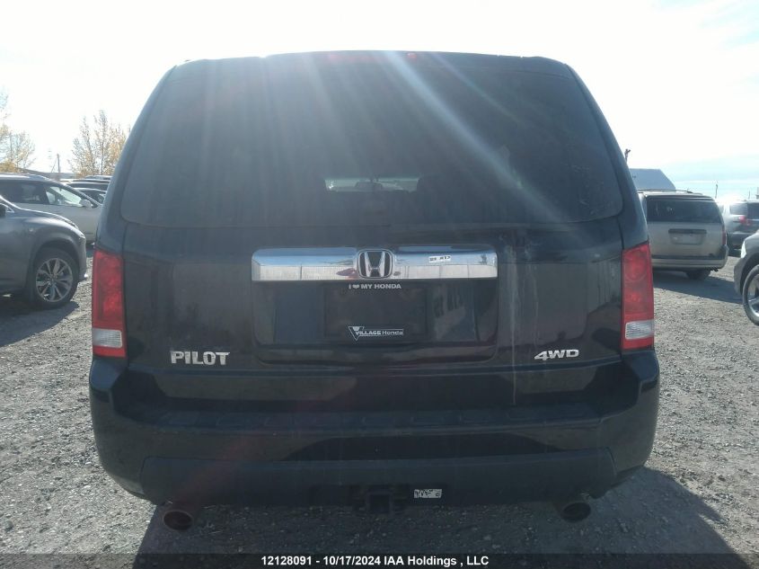 2010 Honda Pilot VIN: 5FNYF4H46AB504118 Lot: 12128091