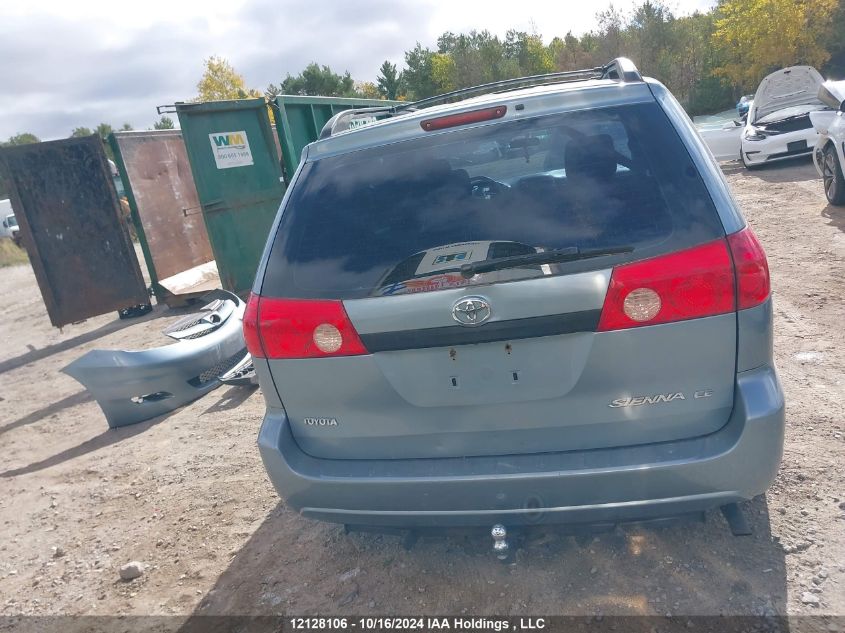 2007 Toyota Sienna Ce VIN: 5TDZK29C07S011520 Lot: 12128106