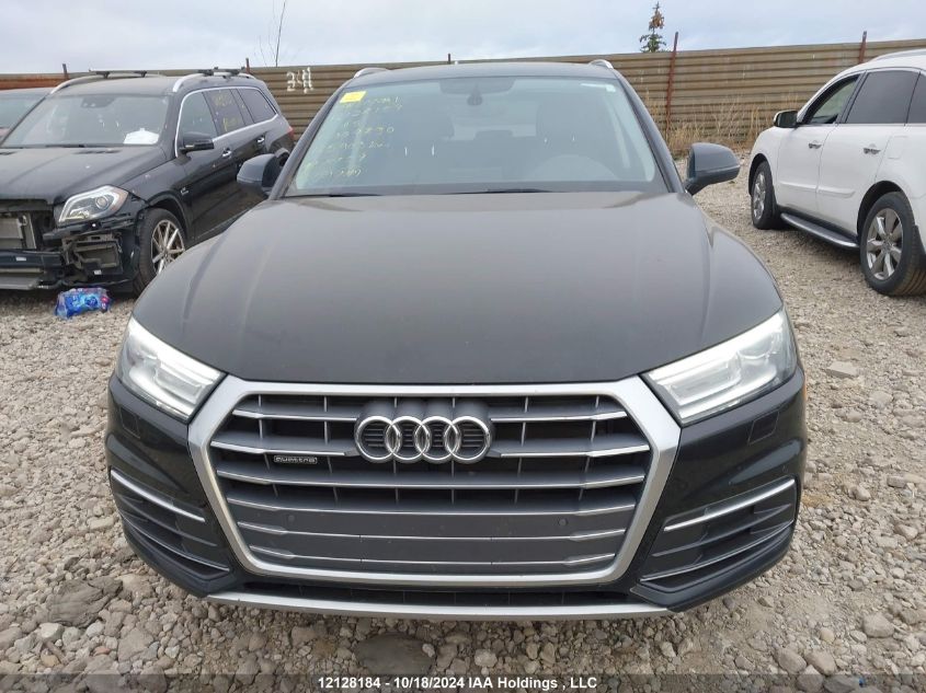 2018 Audi Q5 VIN: WA1BNAFY0J2004790 Lot: 12128184