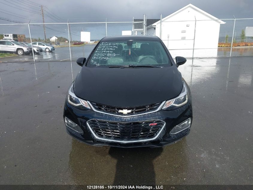 2018 Chevrolet Cruze Premier VIN: 3G1BF6SM7JS629901 Lot: 12128185