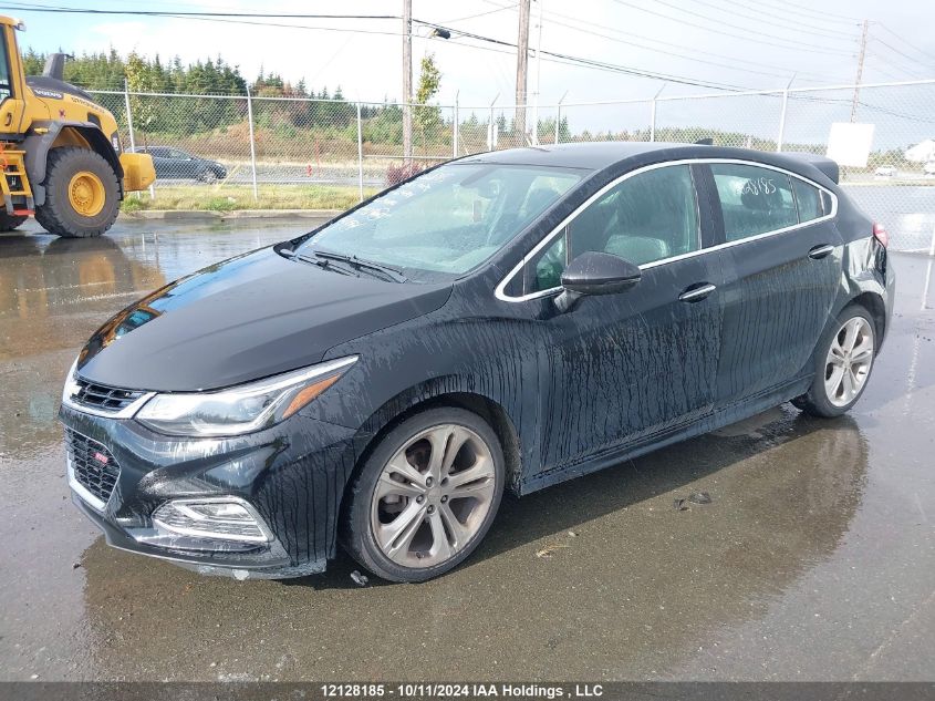 2018 Chevrolet Cruze Premier VIN: 3G1BF6SM7JS629901 Lot: 12128185