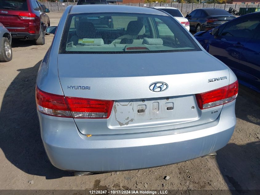 2006 Hyundai Sonata VIN: 5NPET46F76H024758 Lot: 12128247