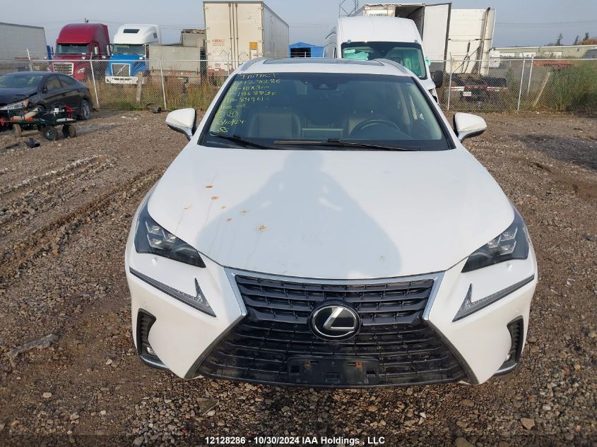 2019 Lexus Nx 300 VIN: JTJBARBZ7K2186873 Lot: 12128286