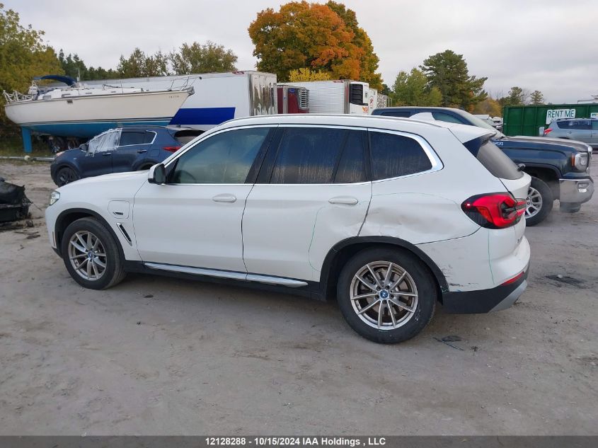 2022 BMW X3 VIN: 5UX63DP03N9K59338 Lot: 12128288