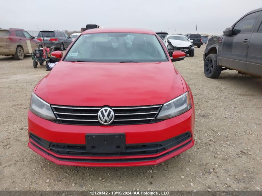 2015 Volkswagen Jetta Sedan VIN: 3VW2K7AJ1FM239384 Lot: 12128342