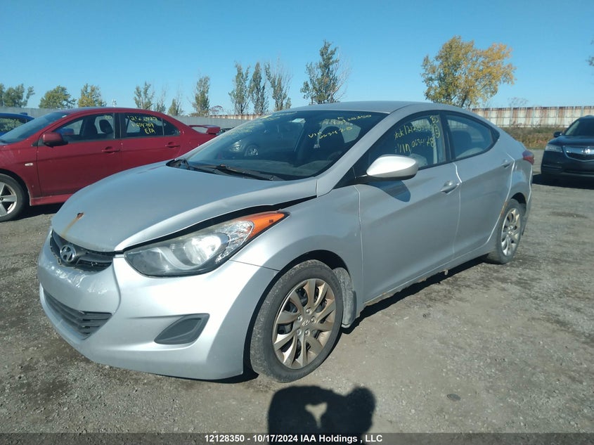 2012 Hyundai Elantra Gl VIN: 5NPDH4AEXCH063478 Lot: 12128350