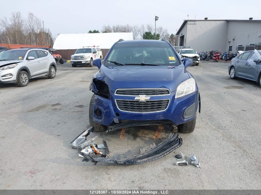 2013 Chevrolet Trax VIN: 3GNCJLSB9DL214902 Lot: 12128387