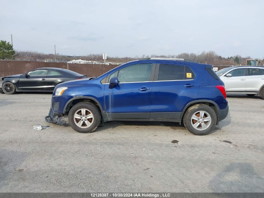 2013 Chevrolet Trax VIN: 3GNCJLSB9DL214902 Lot: 12128387