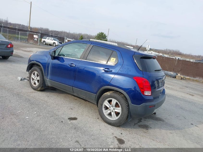 2013 Chevrolet Trax VIN: 3GNCJLSB9DL214902 Lot: 12128387