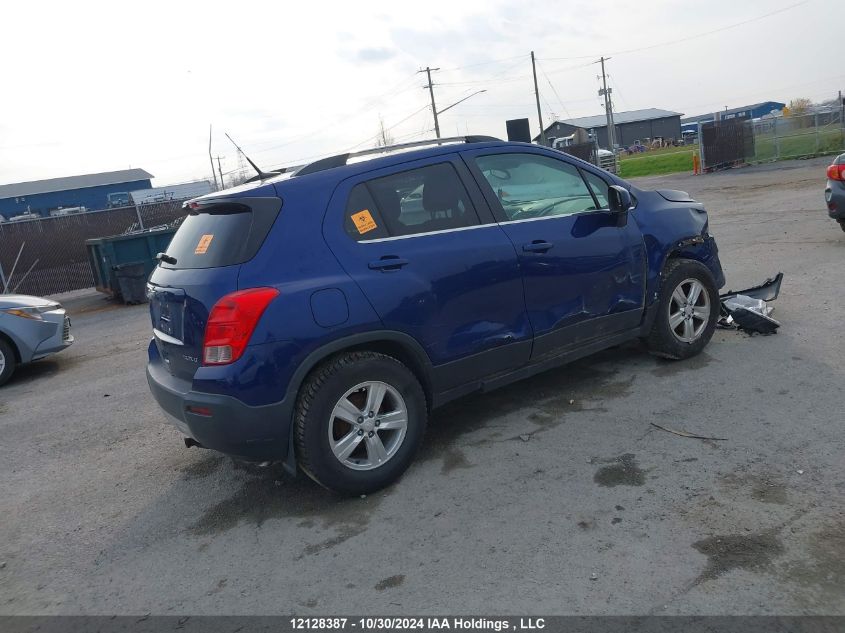 2013 Chevrolet Trax VIN: 3GNCJLSB9DL214902 Lot: 12128387