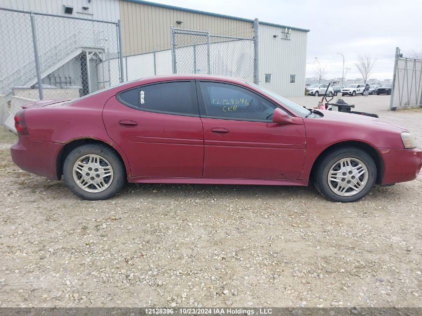 2004 Pontiac Grand Prix Gt VIN: 2G2WP522141315809 Lot: 12128396