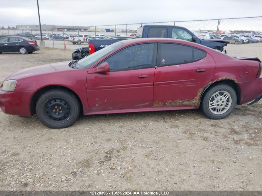 2004 Pontiac Grand Prix Gt VIN: 2G2WP522141315809 Lot: 12128396